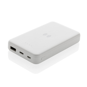 Powerbank 5000mAh avec induction 5W en plastique recyclé RCS 5