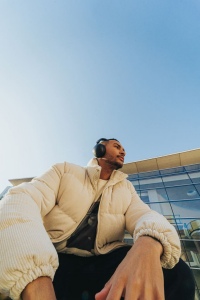 Casque audio ANC en plastique recyclé RCS Urban V Cupertino 20