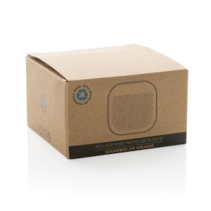 Enceinte 3W en plastique recyclé RCS Soundbox 12