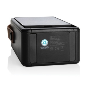 Enceinte 12W solaire en plastique recyclé RCS Skywave 10