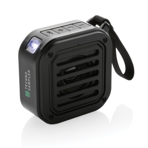 Enceinte 3W solaire en plastique recyclé RCS Sunwave 8