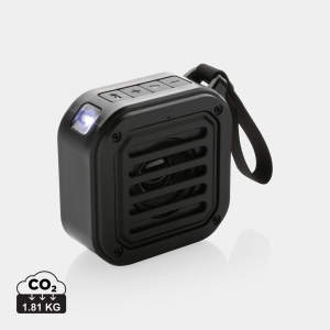 Enceinte 3W solaire en plastique recyclé RCS Sunwave 2