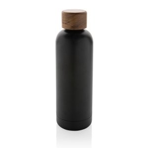 Bouteille iso en acier inoxydable recyclé certifiée RCS Wood 4