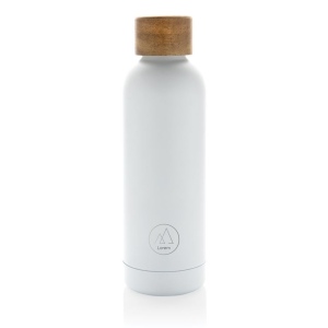 Bouteille iso en acier inoxydable recyclé certifiée RCS Wood 13