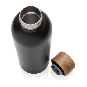 Bouteille iso en acier inoxydable recyclé certifiée RCS Wood 6