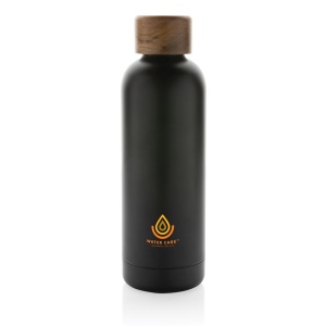 Bouteille iso en acier inoxydable recyclé certifiée RCS Wood 7