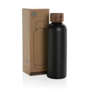 Bouteille iso en acier inoxydable recyclé certifiée RCS Wood 8