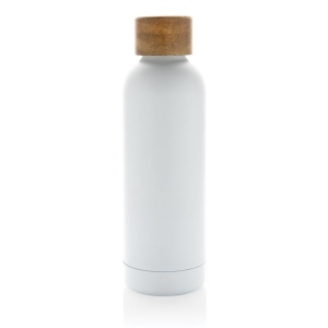 Bouteille iso en acier inoxydable recyclé certifiée RCS Wood 11