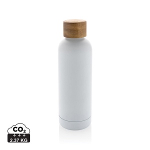 Bouteille iso en acier inoxydable recyclé certifiée RCS Wood 3