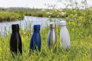 Bouteille d'eau en acier inox recyclé certifié RCS Eureka 19