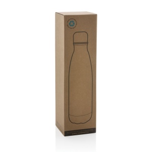 Bouteille d'eau en acier inox recyclé certifié RCS Eureka 21
