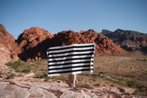 Serviette de plage Ukiyo Yukari AWARE™ Made in Europe 11