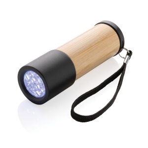 Lampe torche en bambou et plastique recyclé RCS 3