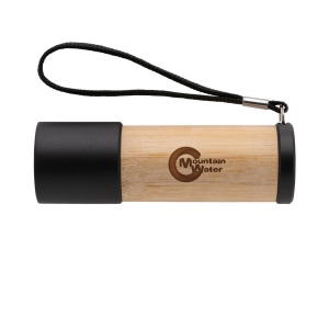 Lampe torche en bambou et plastique recyclé RCS 6