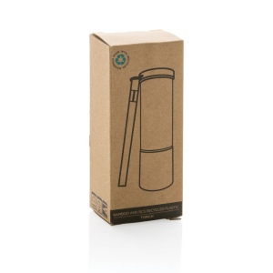 Lampe torche en bambou et plastique recyclé RCS 10