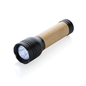Lampe 1W en plastique recyclé RCS et bambou Lucid 3