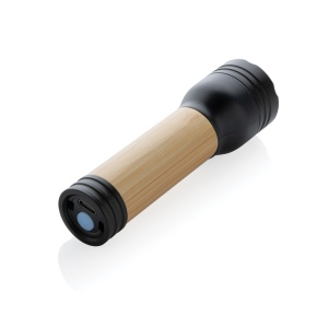 Lampe 1W en plastique recyclé RCS et bambou Lucid 4