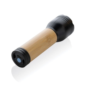 Lampe 3W en plastique recyclé RCS et bambou Lucid 4