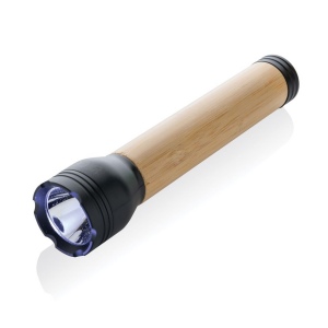 Lampe 5W en plastique recyclé RCS et bambou Lucid 3
