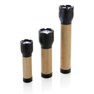 Lampe 5W en plastique recyclé RCS et bambou Lucid 7
