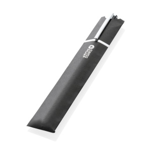 Stylo en aluminium recyclé certifié RCS Swiss Peak Cedar 9