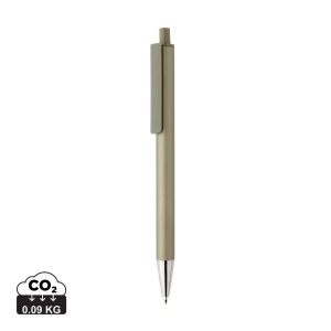 Stylo en aluminium recyclé certifié RCS Amisk 6
