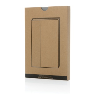 Carnet A5 en Kraft et rPET certifié GRS Words 12