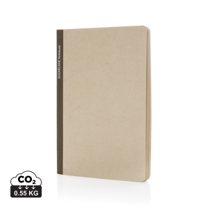 Carnet A5 en papier canne à sucre Stylo 3