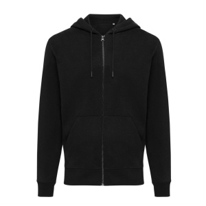 Sweat à capuche avec zip en coton recyclé IQONIQ Abisko 13