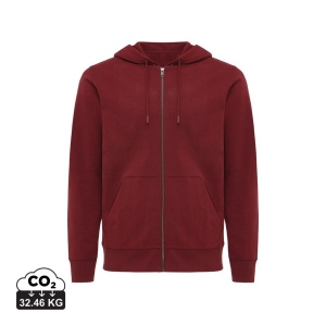 Sweat à capuche avec zip en coton recyclé IQONIQ Abisko 118