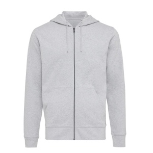 Sweat à capuche avec zip en coton recyclé IQONIQ Abisko 122