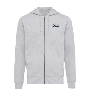 Sweat à capuche avec zip en coton recyclé IQONIQ Abisko 125
