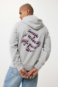 Sweat à capuche avec zip en coton recyclé IQONIQ Abisko 128