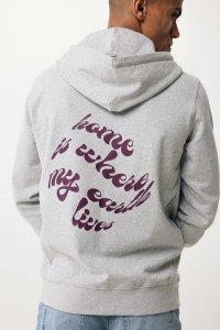 Sweat à capuche avec zip en coton recyclé IQONIQ Abisko 129