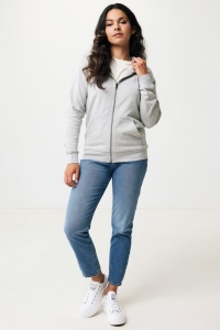 Sweat à capuche avec zip en coton recyclé IQONIQ Abisko 131