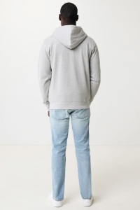 Sweat à capuche avec zip en coton recyclé IQONIQ Abisko 138