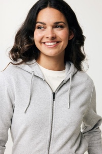 Sweat à capuche avec zip en coton recyclé IQONIQ Abisko 139