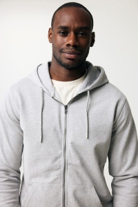 Sweat à capuche avec zip en coton recyclé IQONIQ Abisko 141