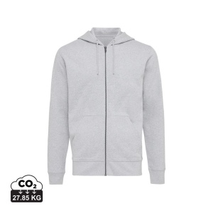 Sweat à capuche avec zip en coton recyclé IQONIQ Abisko 152
