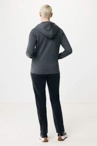 Sweat à capuche avec zip en coton recyclé IQONIQ Abisko 163