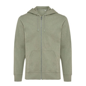 Sweat à capuche avec zip en coton recyclé IQONIQ Abisko 179