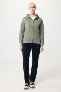 Sweat à capuche avec zip en coton recyclé IQONIQ Abisko 184
