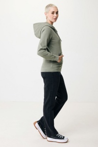 Sweat à capuche avec zip en coton recyclé IQONIQ Abisko 185
