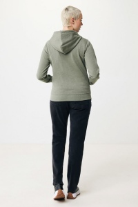 Sweat à capuche avec zip en coton recyclé IQONIQ Abisko 186