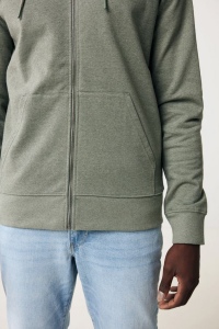 Sweat à capuche avec zip en coton recyclé IQONIQ Abisko 194