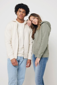 Sweat à capuche avec zip en coton recyclé IQONIQ Abisko 195