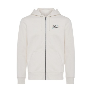 Sweat à capuche avec zip en coton recyclé IQONIQ Abisko 207