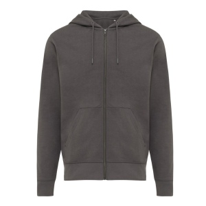 Sweat à capuche avec zip en coton recyclé IQONIQ Abisko 229