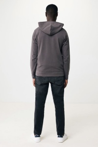 Sweat à capuche avec zip en coton recyclé IQONIQ Abisko 234