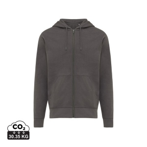 Sweat à capuche avec zip en coton recyclé IQONIQ Abisko 237